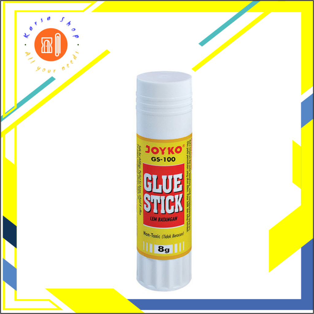 

GS 100 Lem Kertas Glue Stick Joyko 8gr GS-100 Kecil