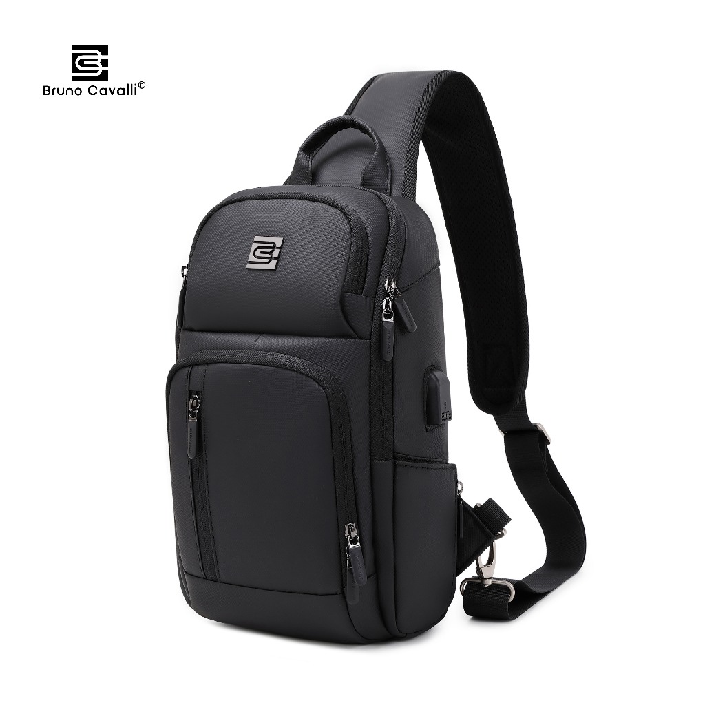 Bruno Cavalli Enpria 36201 7L Tas Dada Tas Selempang Pria Waterproof - Tas Pria