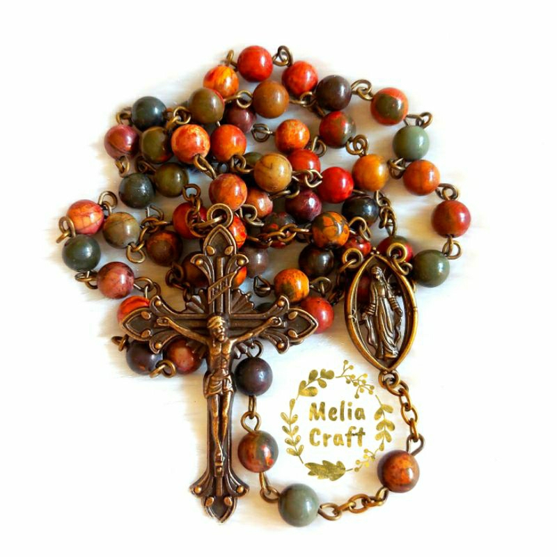 Rosario Jasper Picasso Bronze Vintage