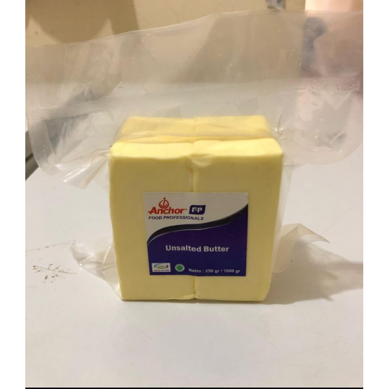 

BgKr Anchor Unsalted Butter 1kg Pure Butter New Zealand