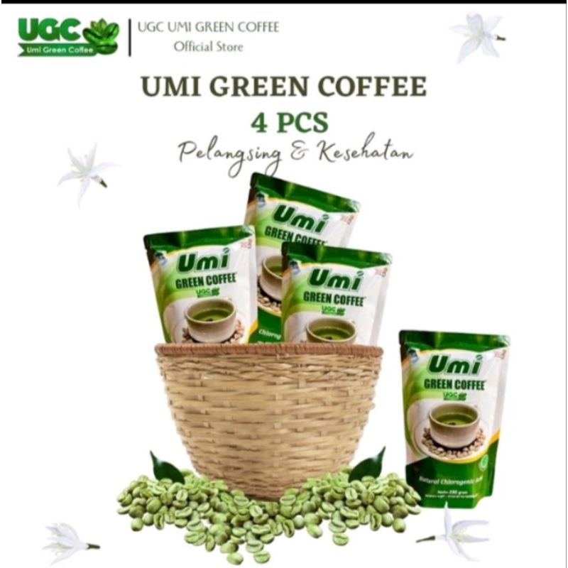 

4 pcs umi green coffe (paket hemat)