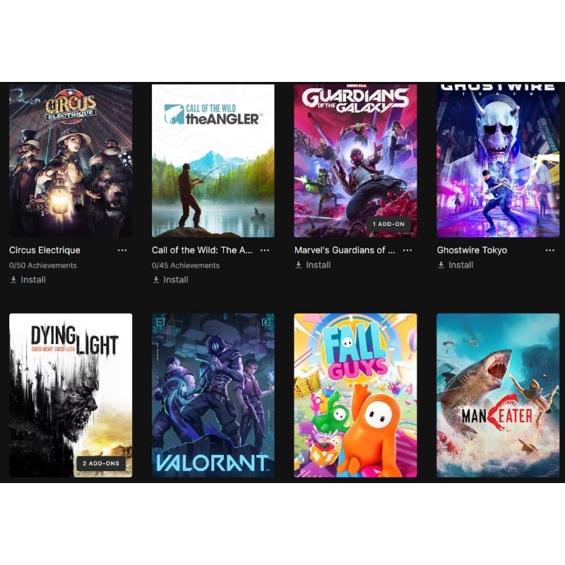 Akun Epic Games (10 Game Exclusive)