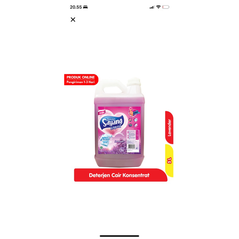 Detergen Cair Sayang