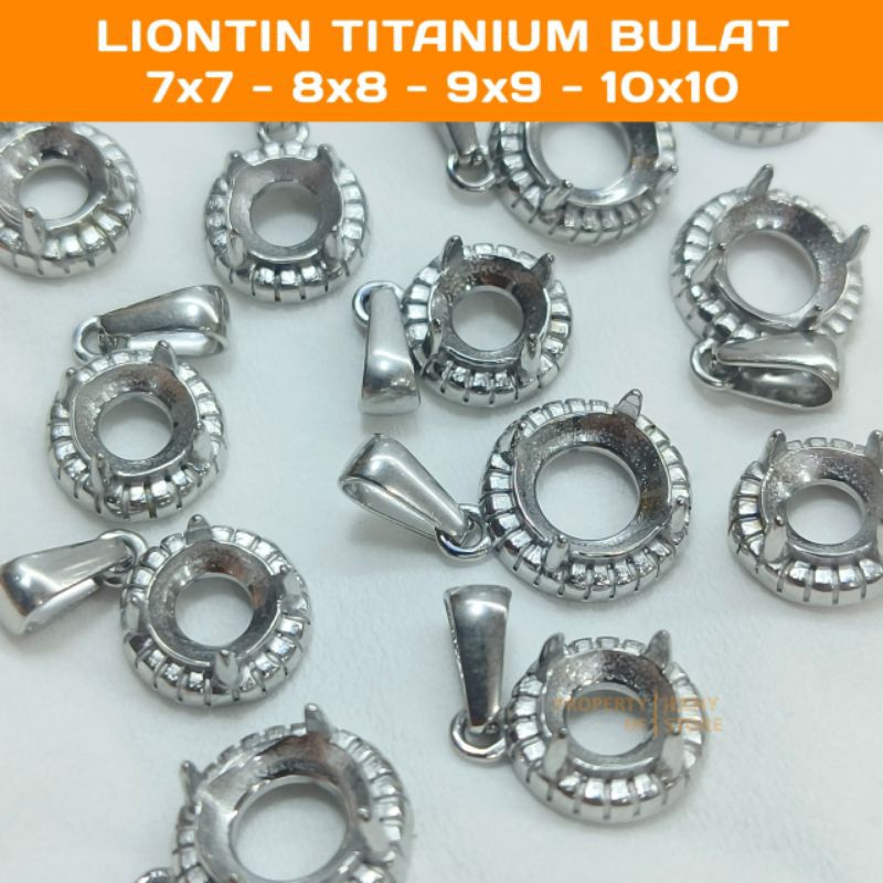 RING LIONTIN TITANIUM GIGI BULAT