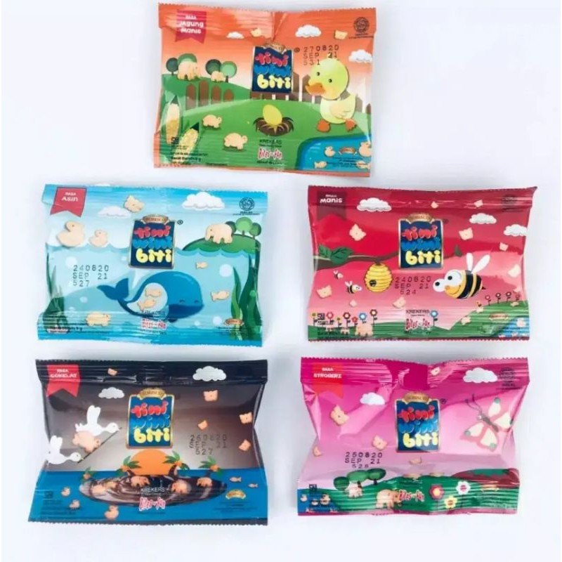 

Snack / jajan Tini Wini Biti cookies isi 10sachet/ pak