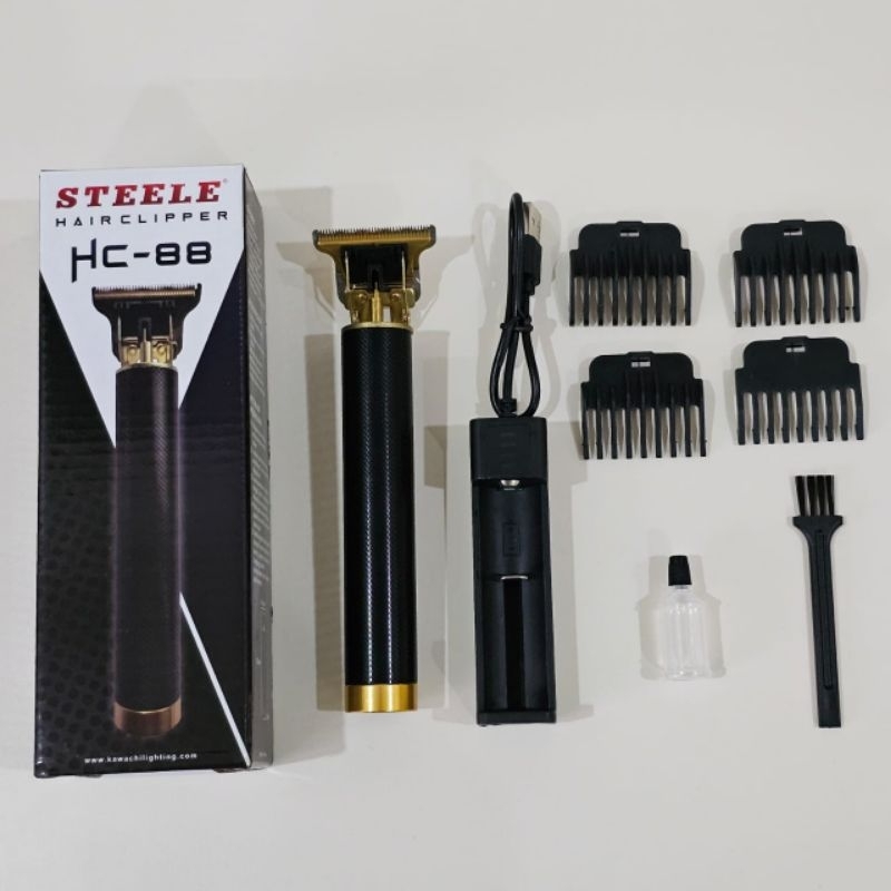 Alat cukur rambut elektrik - HC 88 / CAS Ulang Baterai Lithium