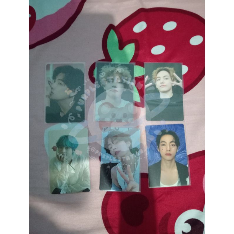 [ OFFICIAL ] PHOTOCARD BTS TAEHYUNG