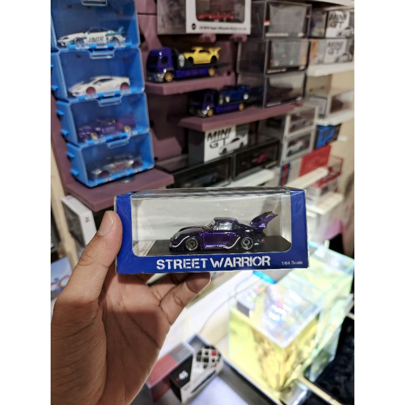 street warrior porsche rwb army girl