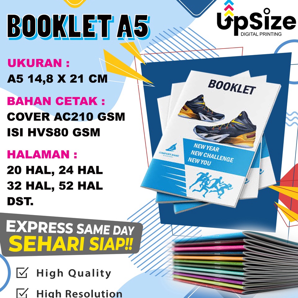 

Sekarang Irit EXPRESS CETAK COMPANY PROFILE PANDUAN ANNUAL REPORT BUKU UKURAN A5 148 x 21 Cm SAMEDAY ISNTANT
