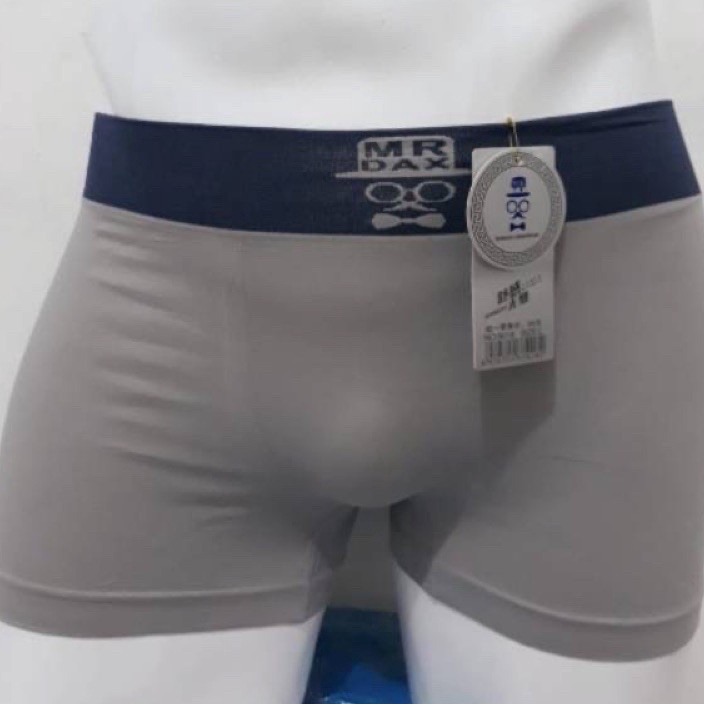 DiSkon  MR DAX  Celana Dalam BOXER Pria Seamless Rajut  CD Cowok Laki  Size MLXLXXL  MR DAX 296
