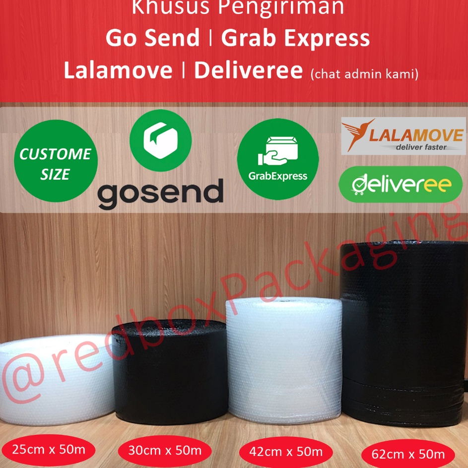 

Hadir Terunik Bubble Wrap Roll 42cm x 5cm