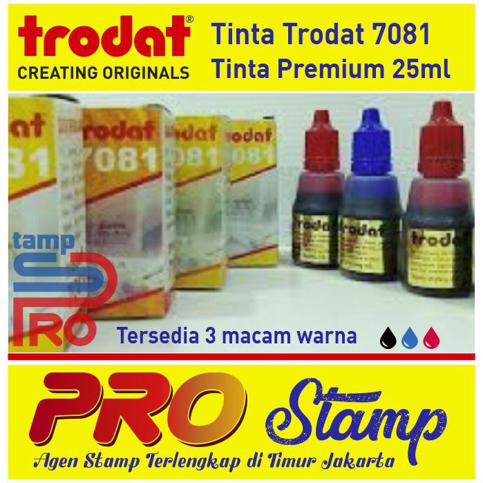 

Penjualan Meriah Tinta Stempel Waterproof Tinta Permanen Tahan Air TRODAT 78125ml