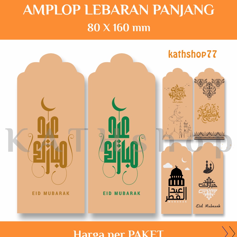 

Kejar Obral KATHSHOP AMPLOP THR LEBARAN KRAFTVINTAGE SIZE PANJANG JUMBO