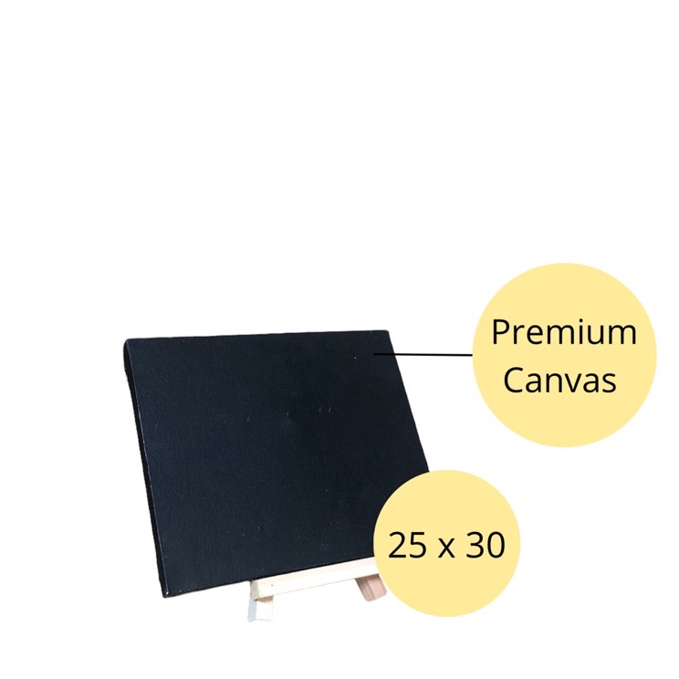 

Super Korting Kanvas Lukis 25 x 3 Premium Hitam Kanvas Polos Hitam The Moon Art