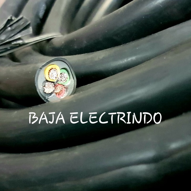 Terlaku Kabel Serabut isi 4 NYYHY 4X1mm JEMBO per Meter NYYHY JEMBO 4x1 mm METERAN