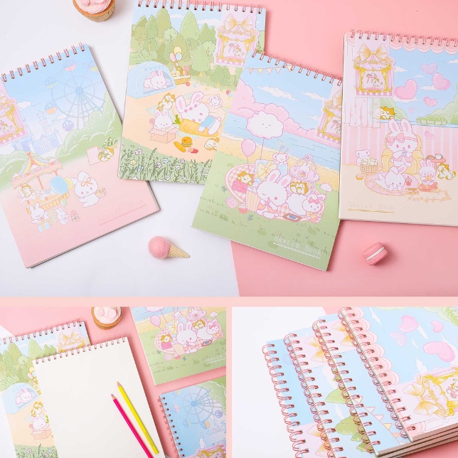 

New Popular BUKU GAMBAR A4 BUKU SKETSA 5 LBR SKETCH DRAWING BOOK 5243