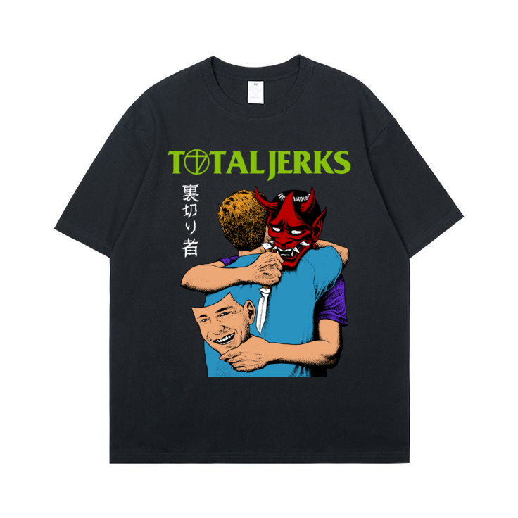 TOTAL JERKS PENJILAT HITAM COTTON 24S
