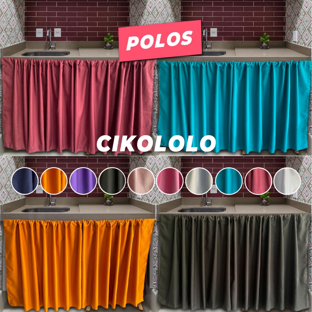 Gorden Kolong  Dapur Polos