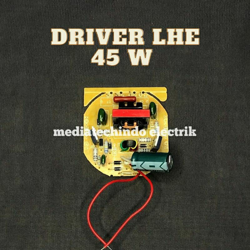 Mesin Lampu 45W LHE/pcb driver Lampu Kaca 15mf/400V