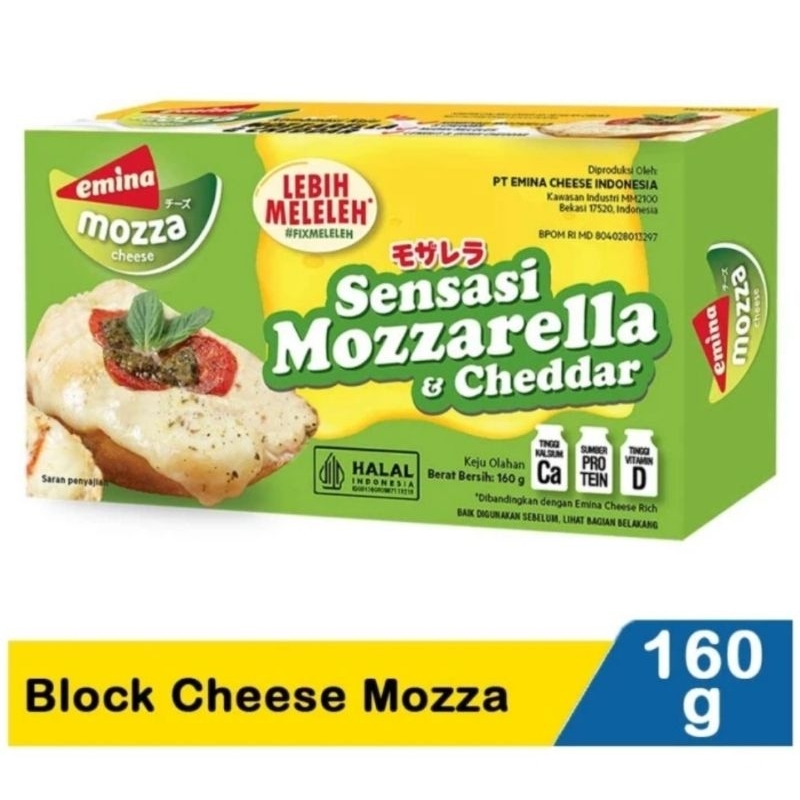 

Keju emina Mozarela 160 gr