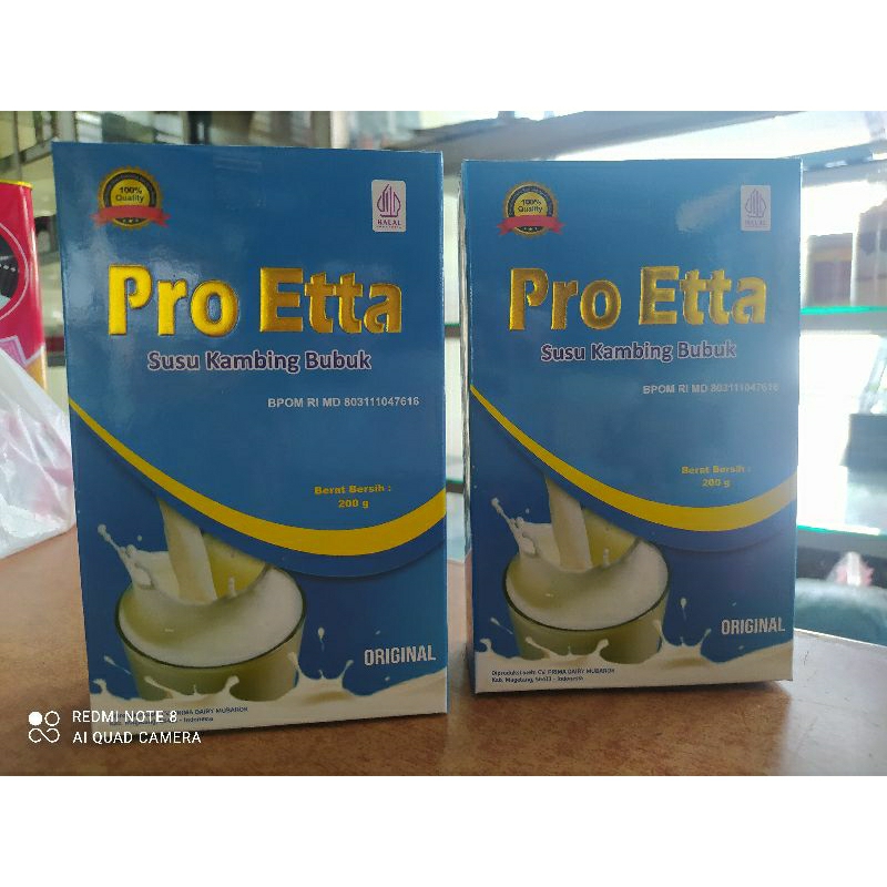 pro etta susu kambing bubuk 200gr