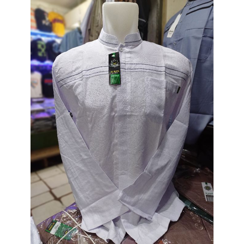 Baju muslim al-wafa,baju koko al wafa,atasan al-wafa,atasan embos,kemko embos,kemko sultan, muslim a