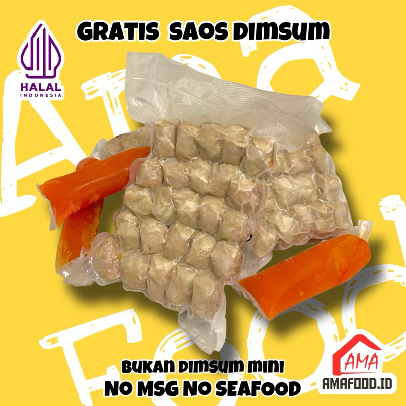 

Dimsum ayam mix toping dimsum vacum pack isi 25