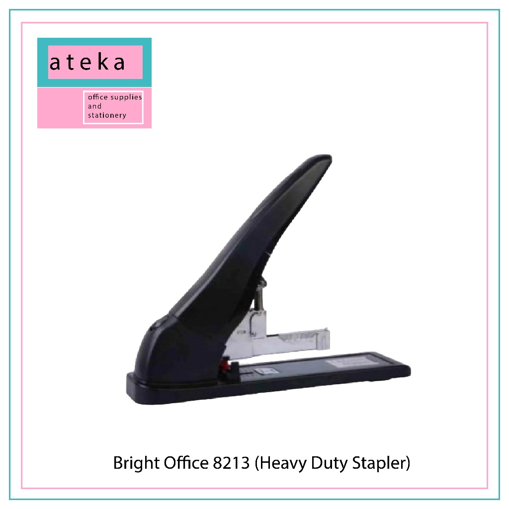 

Alat Penjilidan Buku/Stapler | Bright Office 8213 (Heavy Duty Stapler)