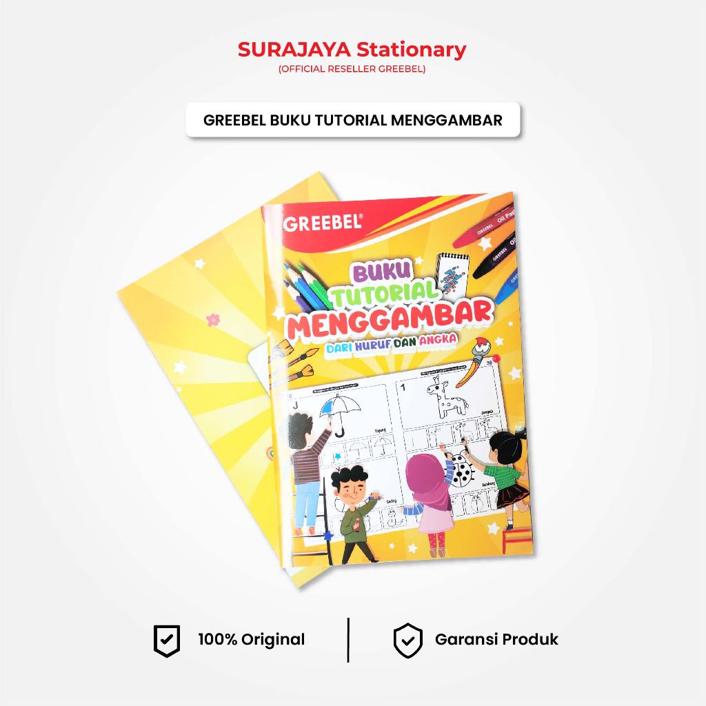 

Buku Mewarnai GREEBEL / Buku Tutorial Menggambar 40 Halaman / Coloring Book /Buku Edukasi Anak