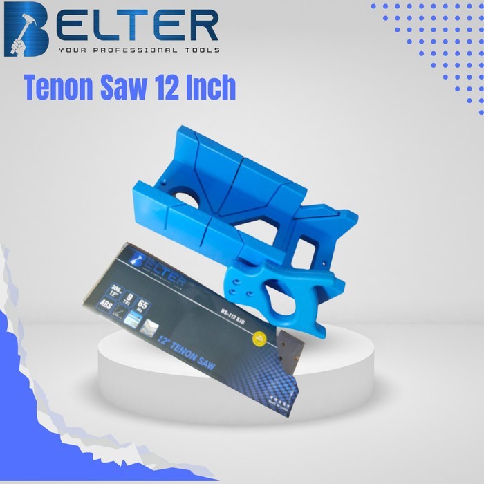 Gergaji Pigura Manual - Manual Miter Saw Box + GERGAJI 300 MM