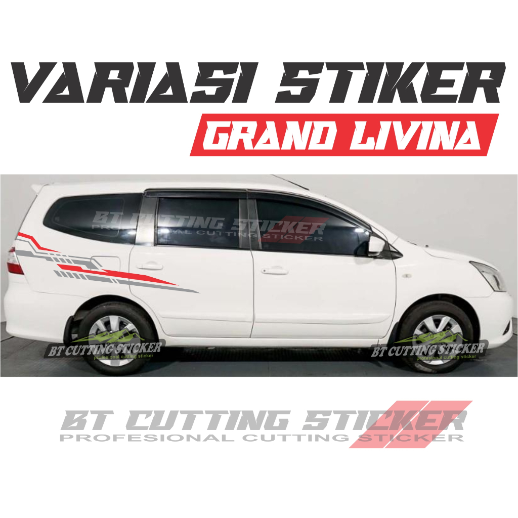 stiker nissan grand livina stiker mobil livina sticker grand livina sticker mobil nissan