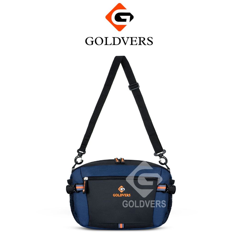 Goldvers - BOND Tas Selempang Pria Waistbag Slingbag Cowok Tas Dada ORIGINAL