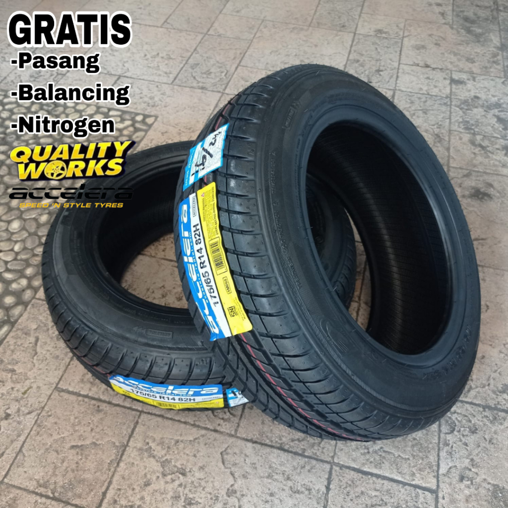 BAN MOBIL 175 65 R14 ACCELERA ACCELERA STANDAR MOBIL SIGRA CALYA AGYA