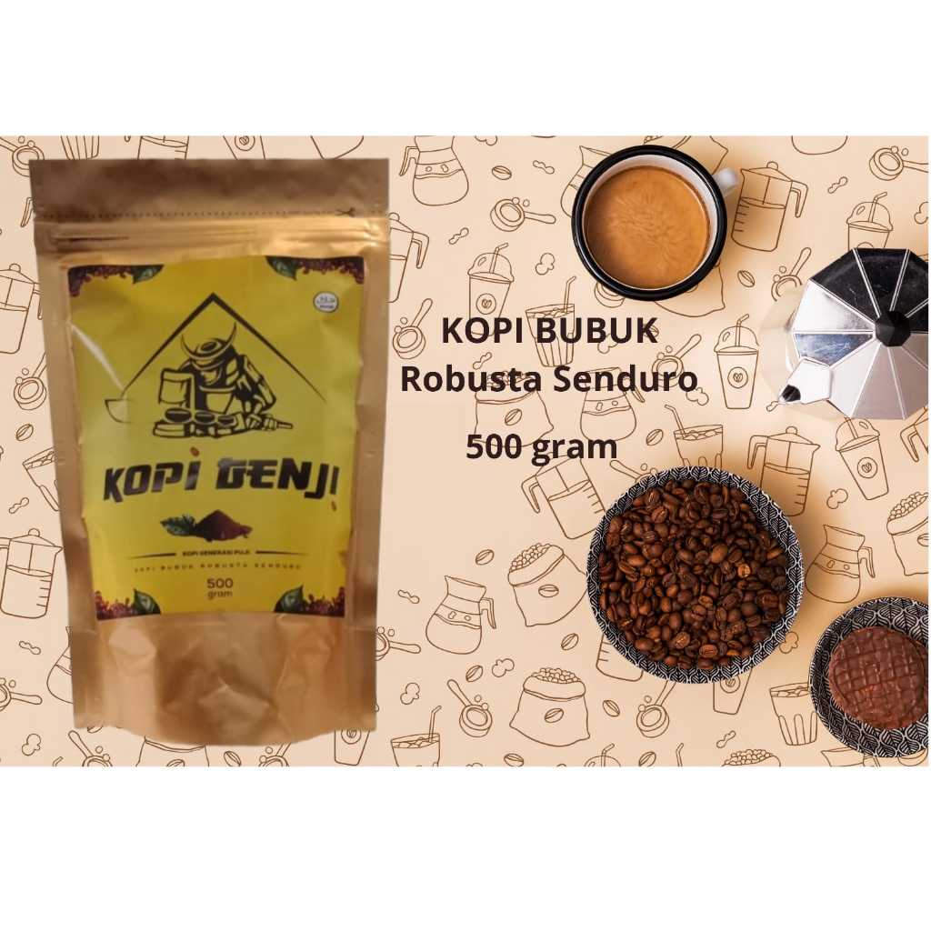 

Kopi Genji kopi bubuk robusta senduro