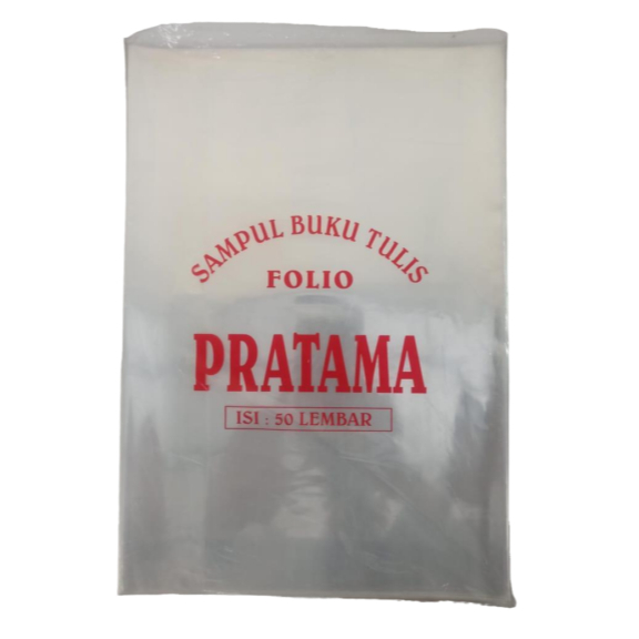 

SAMPUL BUKU / SAMPUL PLASTIK / COVER BUKU TULIS / COVER BUKU PAKET / SAMPUL FOLIO PRATAMA MERAH - 10 LEMBAR