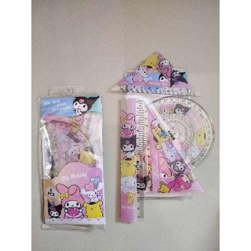 

PENGGARIS SET MOTIF SANRIO ISI 4 PCS PENGGARIS SANRIO 4 PCS