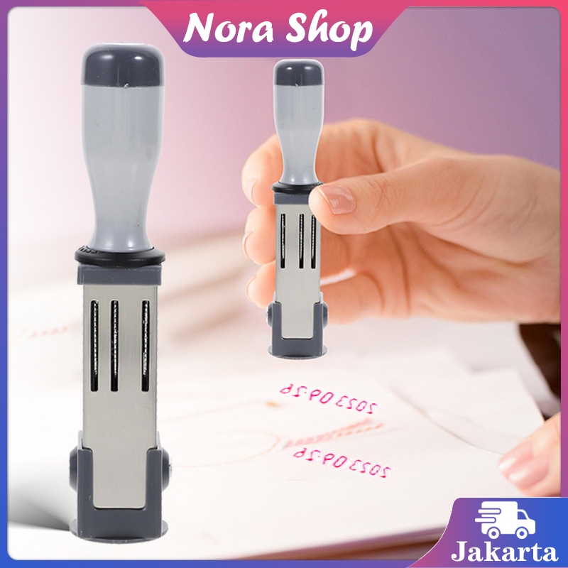 Stempel Tanggal Mini Diameter 19mm Stempel Kadaluarsa Untuk Tanggal Kadaluarsa Produk