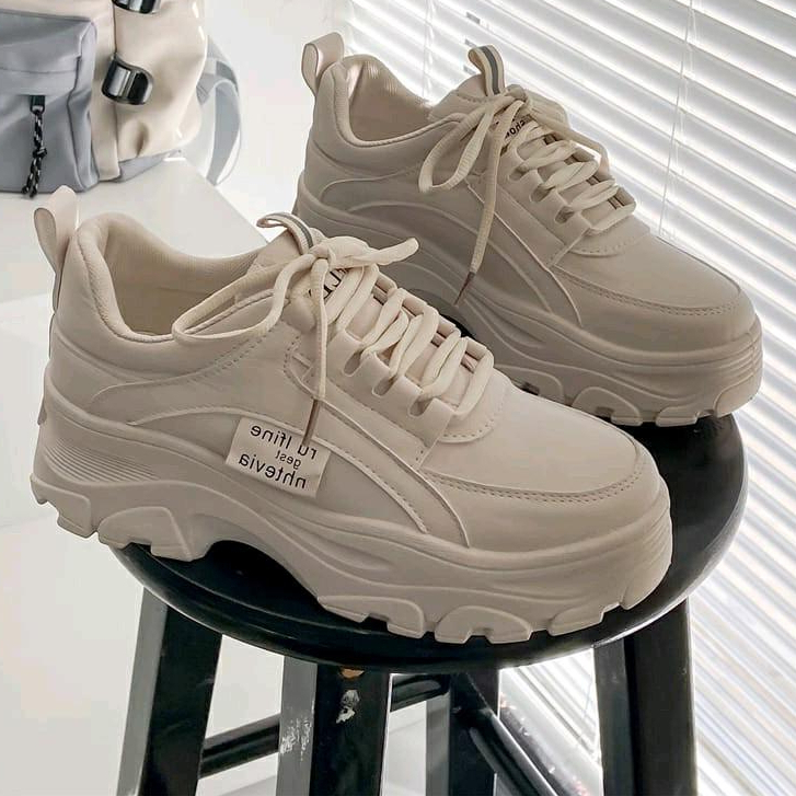 Sepatu Wanita Sneakers Korea Import Casual Shoes upline