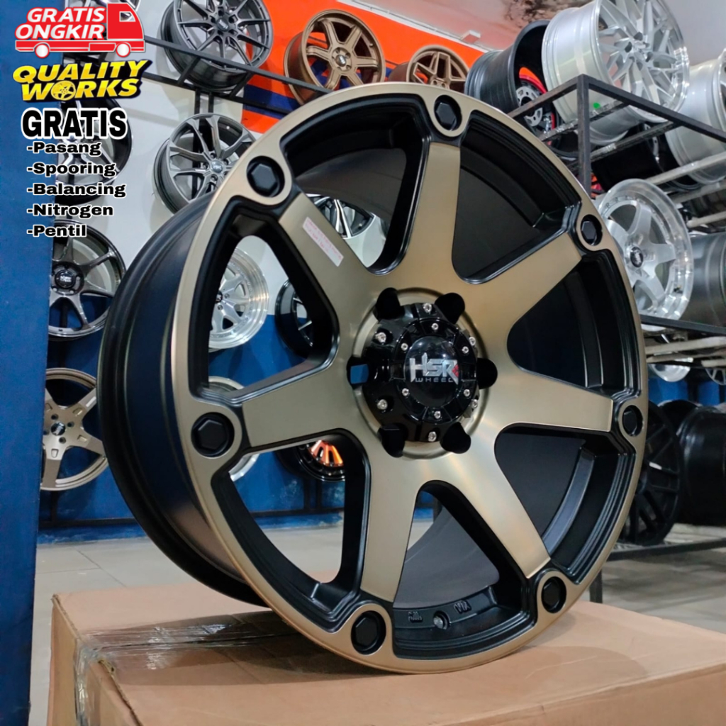 Velg Ring 18 Hsr Handa Buat Mobil Pajero Fortuner Hilux Ranger Triton