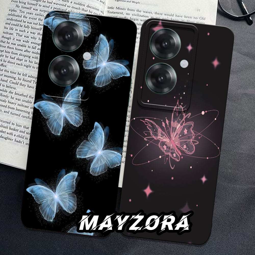 [JN001] Case OPPO RENO 11F 5G 2024 Terbaru - Fashion Case BUTTERFLY - Softcase OPPO RENO 11F 5G - Ca