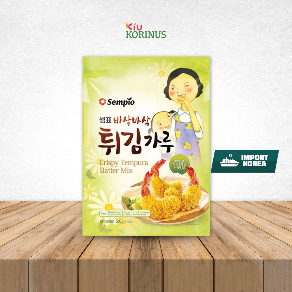 

K- Sempio Crispy Tempura Batter Mix/ Tepung Tempura Renyah 500 gr