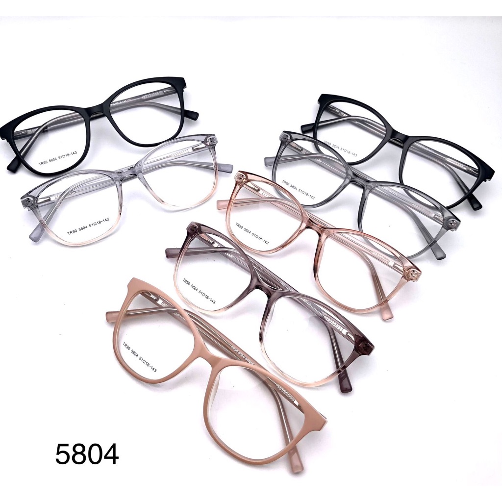 Kacamata Fashion Kaca Mata Frame Pria dan Wanita 5804