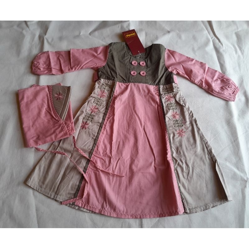gamis anak JA D'FARMER Pink size -0 (1)