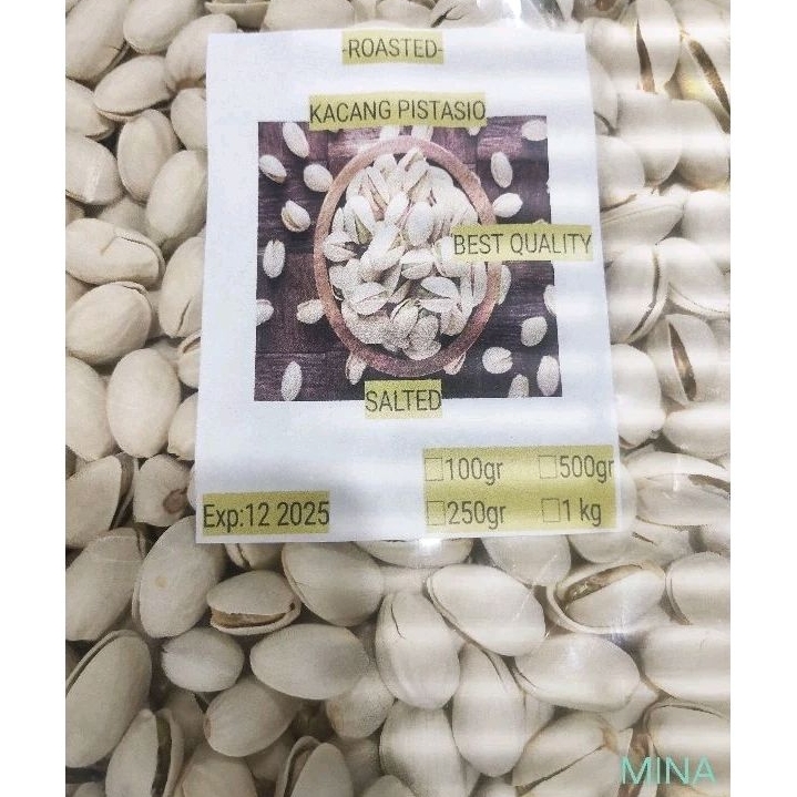 

Kacang Pistachio Fustuk Best Quality 500 gram