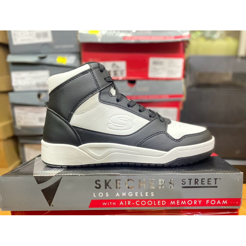 Promo Sepatu Skechers Pria - Skechers Volley High - Skechers Ori