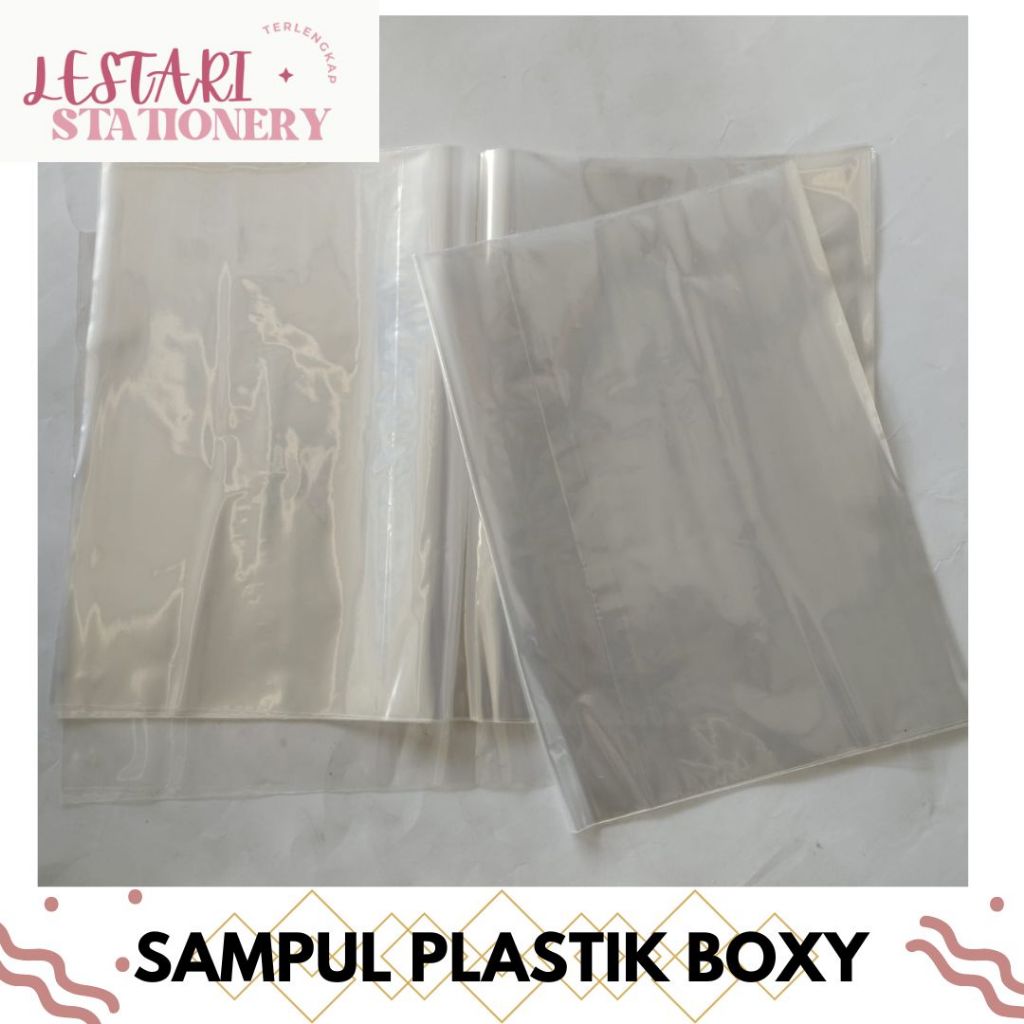 

Sampul plastik boxy sorong lestari stationery