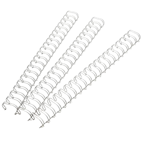 

TWIN RING BINDING WIRES SIZE 9/16 Inci 3:1 WHITE