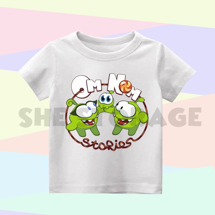 BAJU KAOS ANAK OMNOM OM NOM ATASAN ANAK