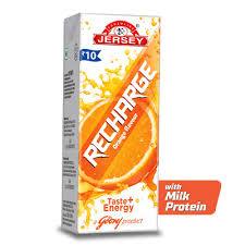 

RECHARGE ORANGE FLAVOUR JERSEY 180ML / Minuman Energi Rasa Jeruk