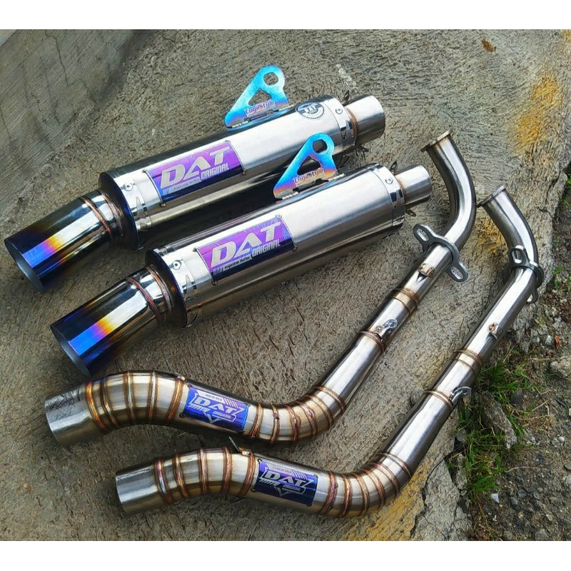 KNALPOT DAT ORIGINAL tipe COGILSTYLE aerox GRADEA inlet 38dan45